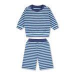 Baby Drills Stripe Malibu + Navy