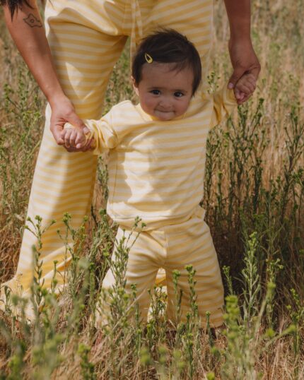 Baby Drills Stripe Sunny + Butter