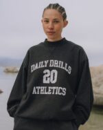 Daily Drills 20 Athletics Crew Charcoal Grey