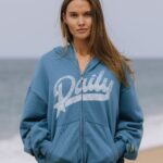 Daily Drills Americana Zip Hoodie Cabana