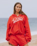 Daily Drills Americana Zip Hoodie Heart