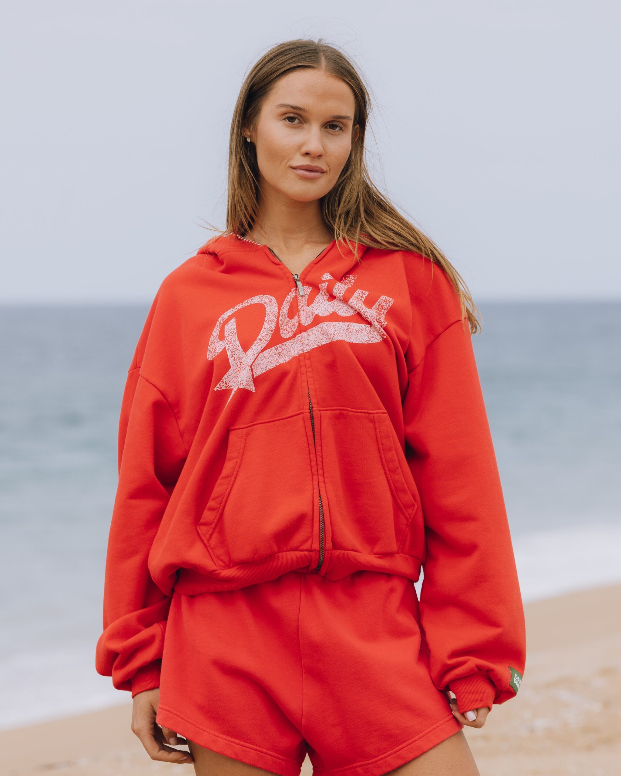 Daily Drills Americana Zip Hoodie Heart Daily Drills Americana Zip Hoodie Heart