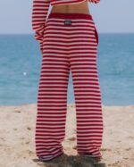 Daily Drills Cashmere Resort Pants Red/White