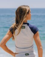 Daily Drills Cotton Lounge! Raglan Tee Light Grey