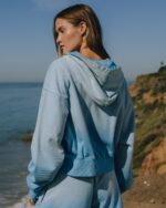 Daily Drills Double Zip Hoodie Sunsoaked Malibu
