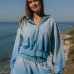 Daily Drills Double Zip Hoodie Sunsoaked Malibu