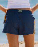 Daily Drills First String Shorts Navy/Tajin