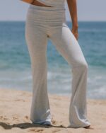 Daily Drills Foldover Pants Light Grey