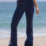Daily Drills Foldover Pants Light Navy