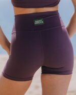 Daily Drills Go! Shortie Shorts Plum