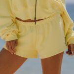 Daily Drills Heavyweight Mini Sweat Shorts Sunray