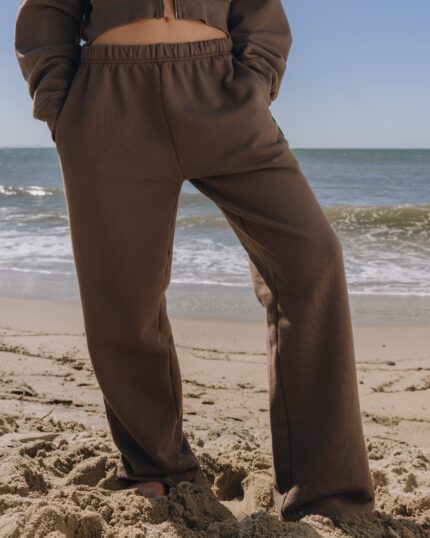 Daily Drills Heavyweight Straight Leg Sweats Mocha