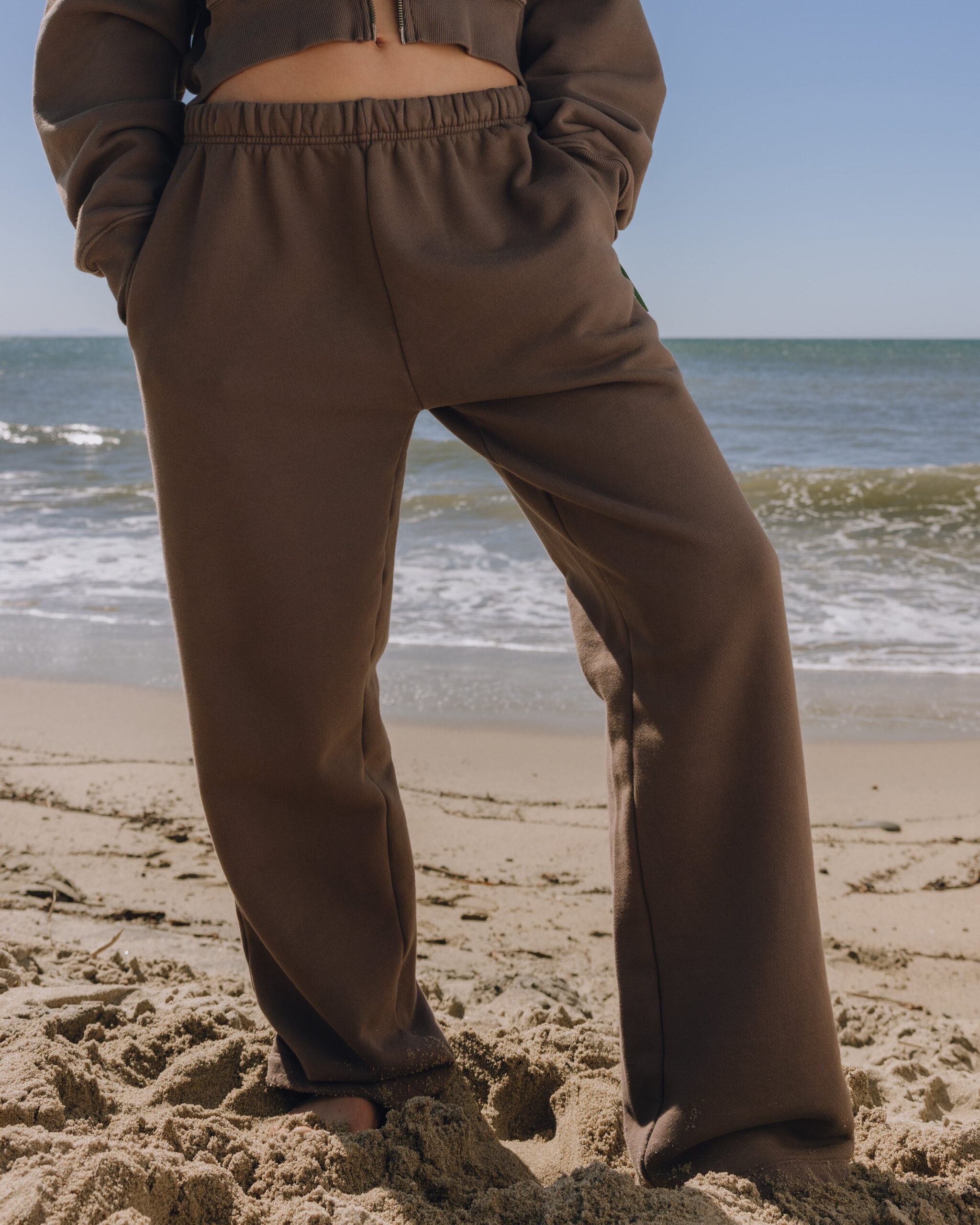 Daily Drills Heavyweight Straight Leg Sweats Mocha Daily Drills Heavyweight Straight Leg Sweats Mocha