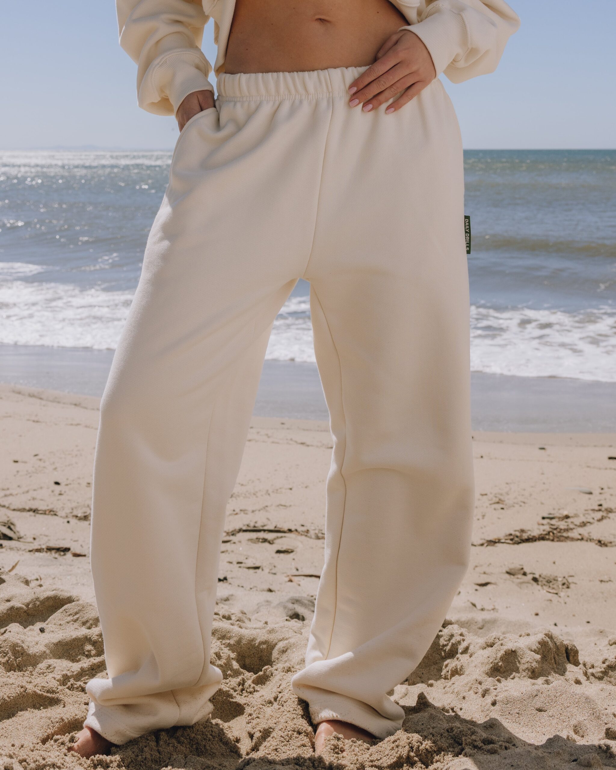 Daily Drills Heavyweight Straight Leg Sweats Sand Daily Drills Heavyweight Straight Leg Sweats Sand