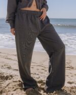 Daily Drills Heavyweight Straight Leg Sweats Vintage Black