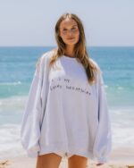 Daily Drills Oversized Fleece Lucky Crew Grey