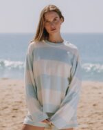 Daily Drills Oversized Long Sleeve Lake Day + Cream