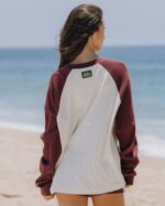 Daily Drills Oversized Raglan Thermal Bodega + Cream