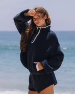 Daily Drills Sherpa Jacket Navy