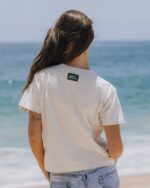 Daily Drills Sunset Blvd Boxy Tee Cream