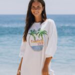 Daily Drills UV10 Beach Tee White