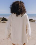 Daily Drills Unisex Oversized Crew Sand
