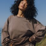Daily Drills Unisex Oversized Crew Sunsoaked Mocha